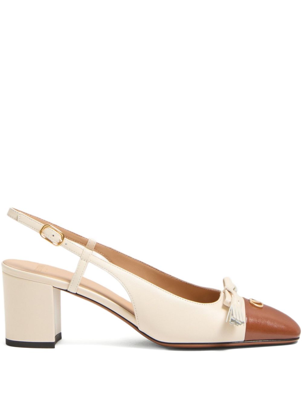 Valentino Garavani Valet Du Roi Goatskin Slingback Pump 60mm
