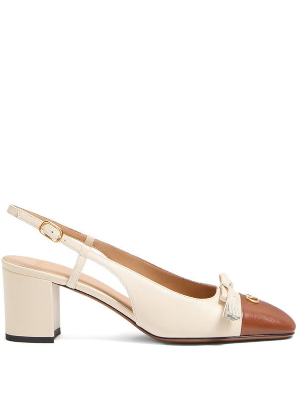 Valentino Garavani Valet Du Roi Goatskin Slingback Pump 60mm