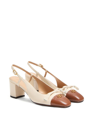 Valentino Garavani Valet Du Roi Goatskin Slingback Pump 60mm