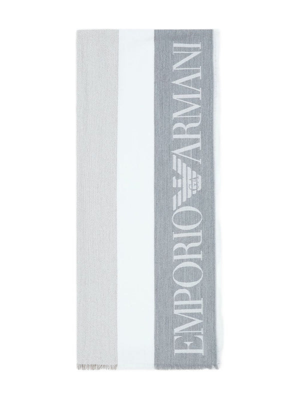 Emporio Armani Stole with multicoloured vertical bands