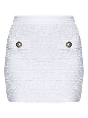 Balmain Tweed Mini Skirt
