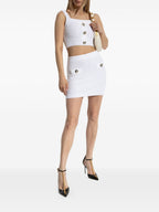 Balmain Tweed Mini Skirt