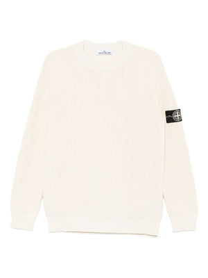 Stone Island Logo cotton sweater
