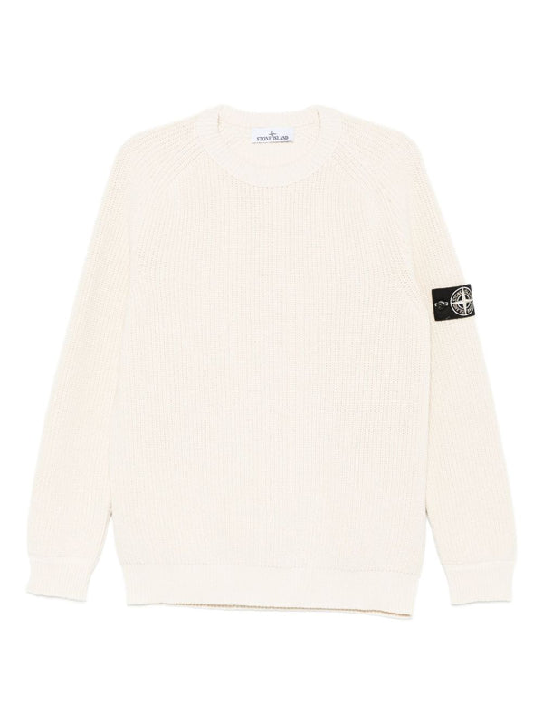 Stone Island Logo cotton sweater