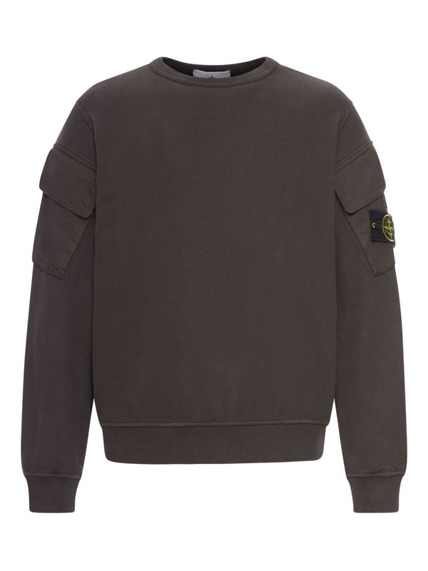 Stone Island Sweaters Grey
