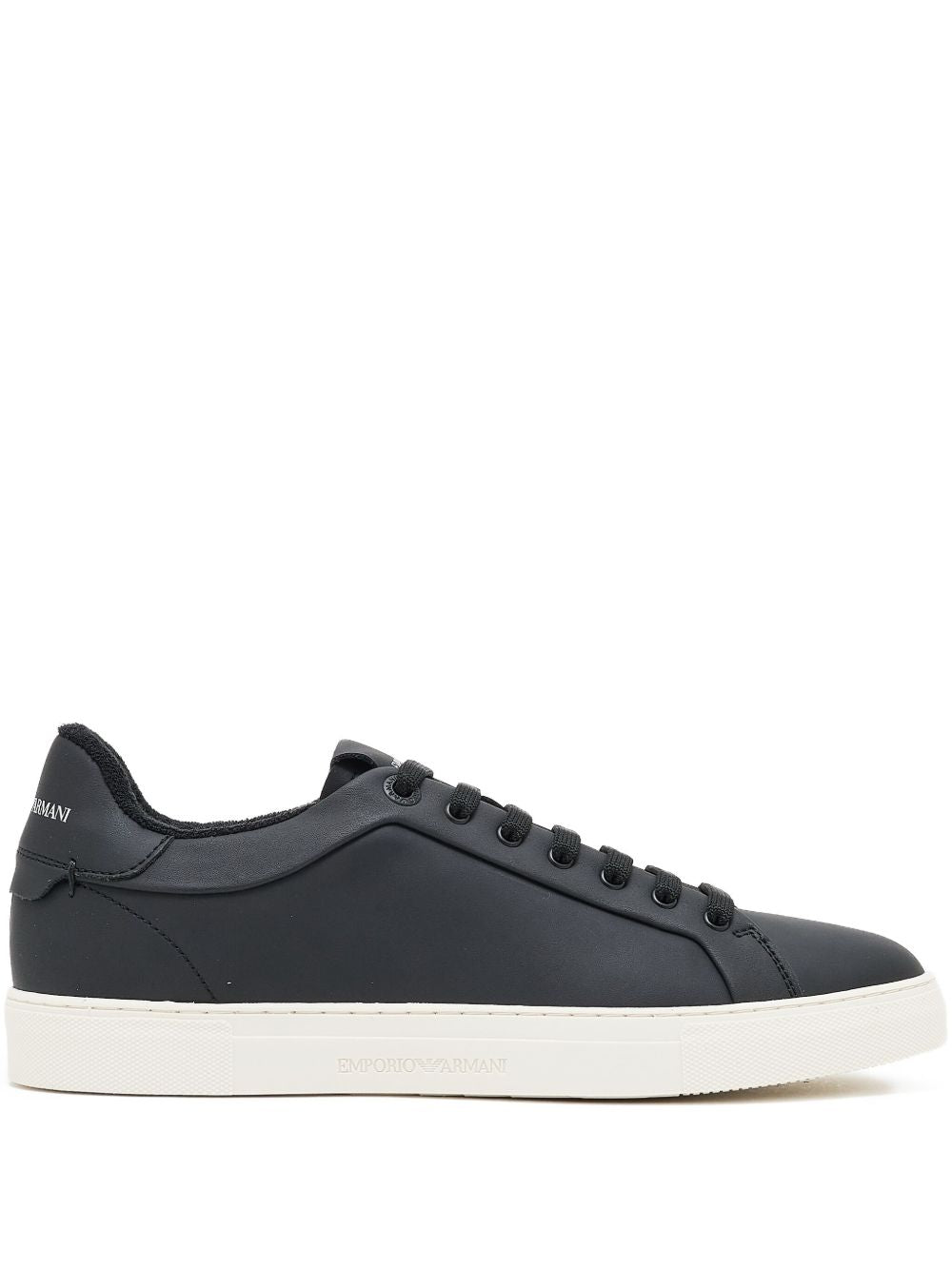 EMPORIO ARMANI EXCLUSIVE Soft leather sneakers