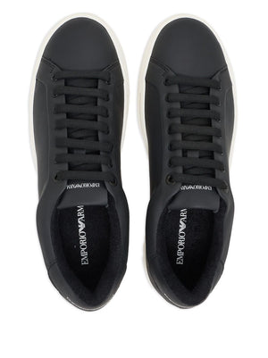 EMPORIO ARMANI EXCLUSIVE Soft leather sneakers