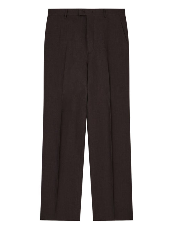 Emporio Armani Pure linen trousers