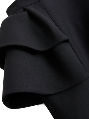 Valentino Crepe Couture midi skirt