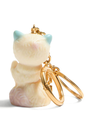 Valentino Garavani Le Chat De La Maison Nylon Bag Charm with Keychain