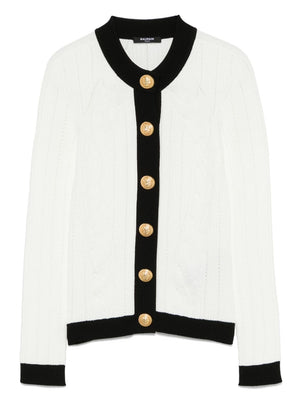 Balmain Two-tone cardigan