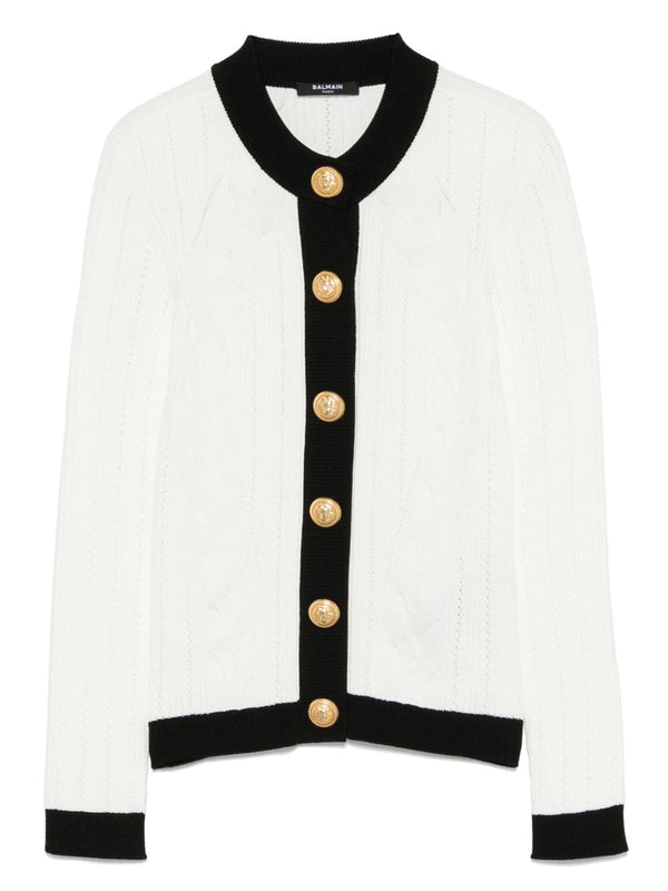 Balmain Two-tone cardigan