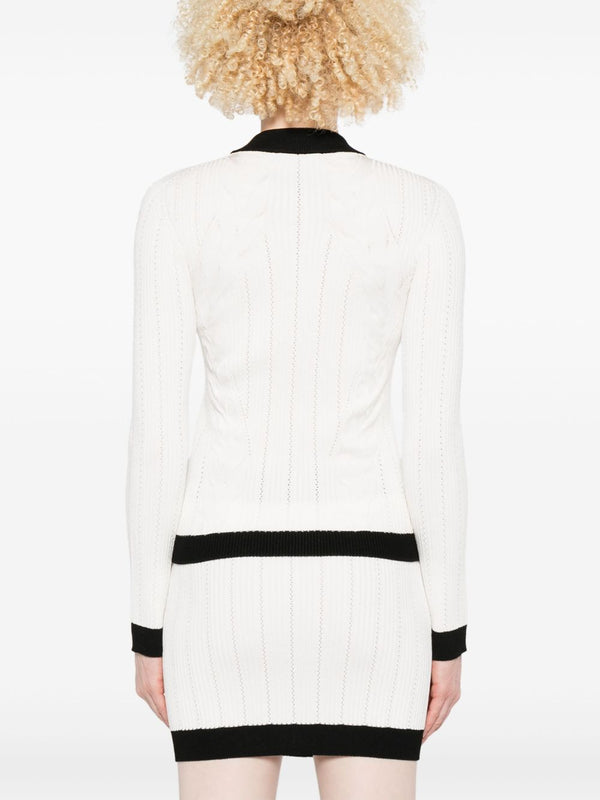 Balmain Two-tone cardigan