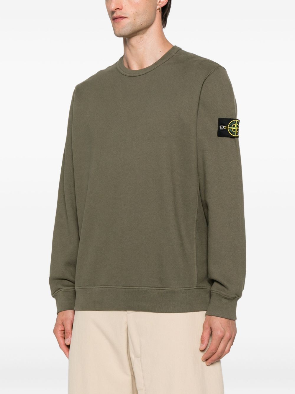 Stone Island Sweaters Green