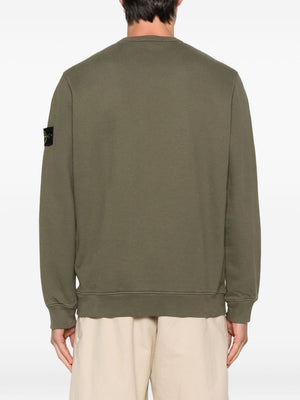 Stone Island Sweaters Green