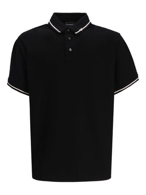 Emporio Armani T-shirts and Polos Black