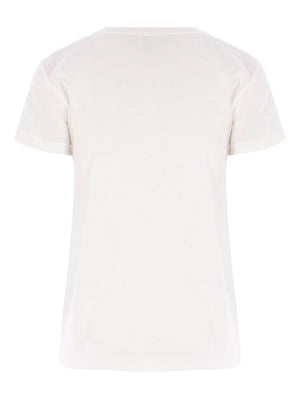 Valentino Cat-face patch T-shirt