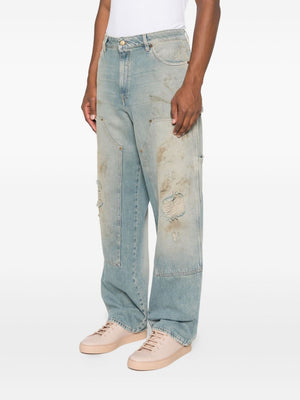 Golden Goose Jeans Clear Blue