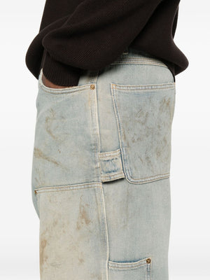 Golden Goose Jeans Clear Blue