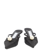 Jimmy Choo 50mm Sana pearl-embellished mules