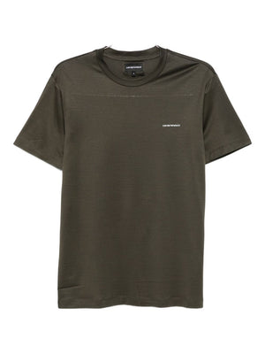 Emporio Armani T-shirts and Polos Green