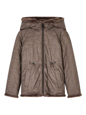 Emporio Armani Coats Dove Grey