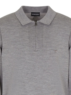 Emporio Armani T-shirts and Polos Grey