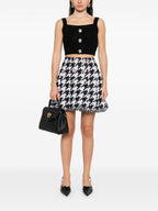 Balmain Black Sleeveless Tops