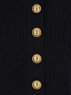 Balmain 4-pocket knitted cardigan