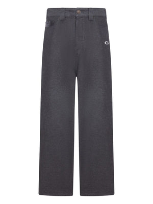 Balenciaga Comfortable fit Baggy Trompe L'oeil jeans