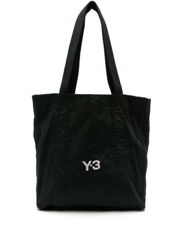 Y-3 Cotton tote bag
