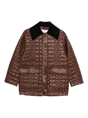 GANNI Jackets Brown