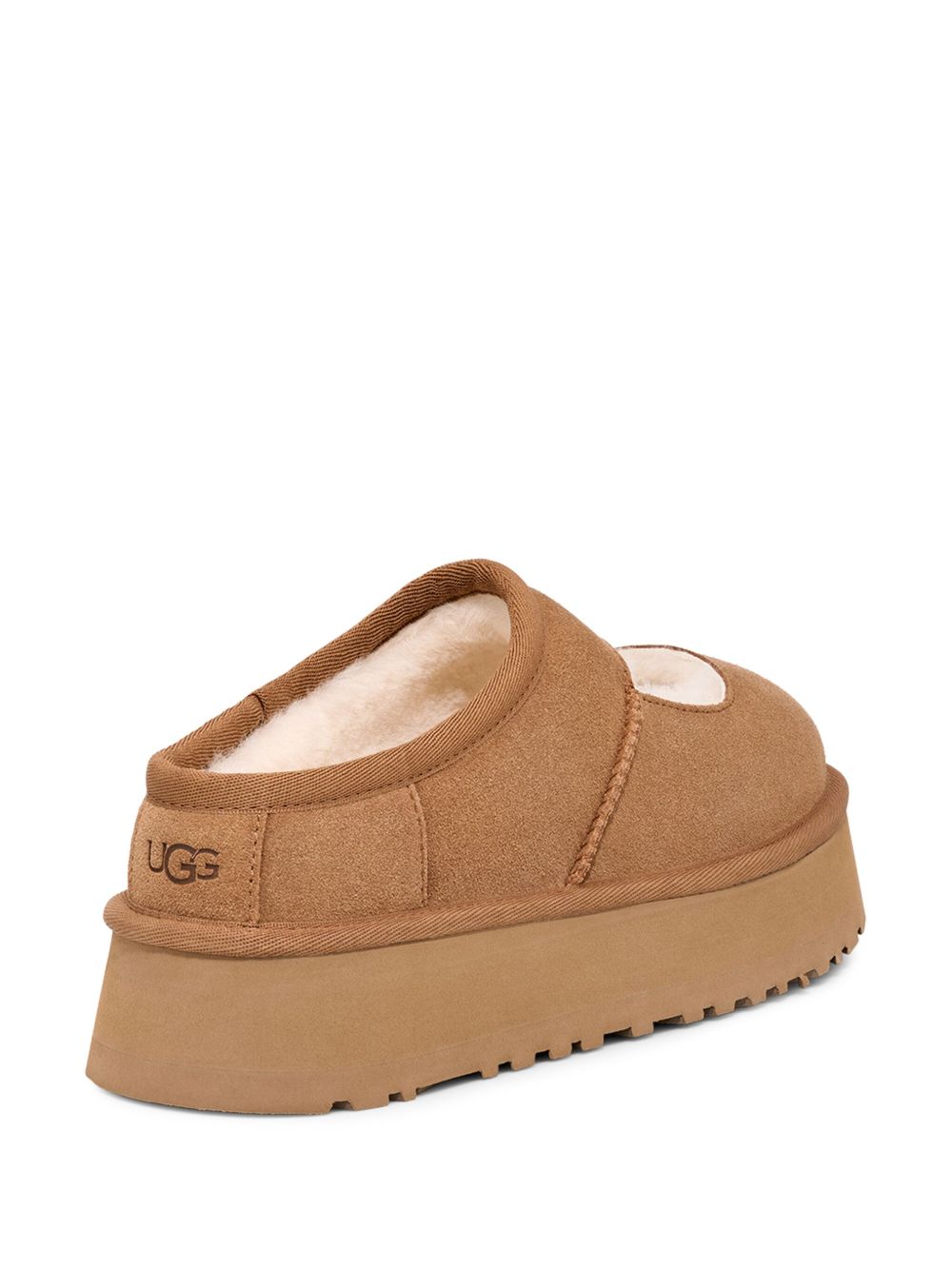 UGG حذاء فلات بيج