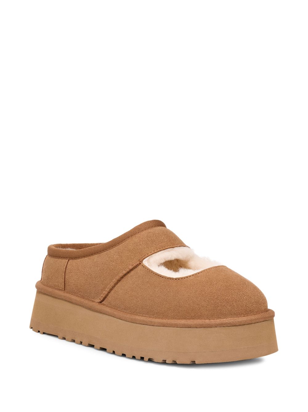 UGG حذاء فلات بيج