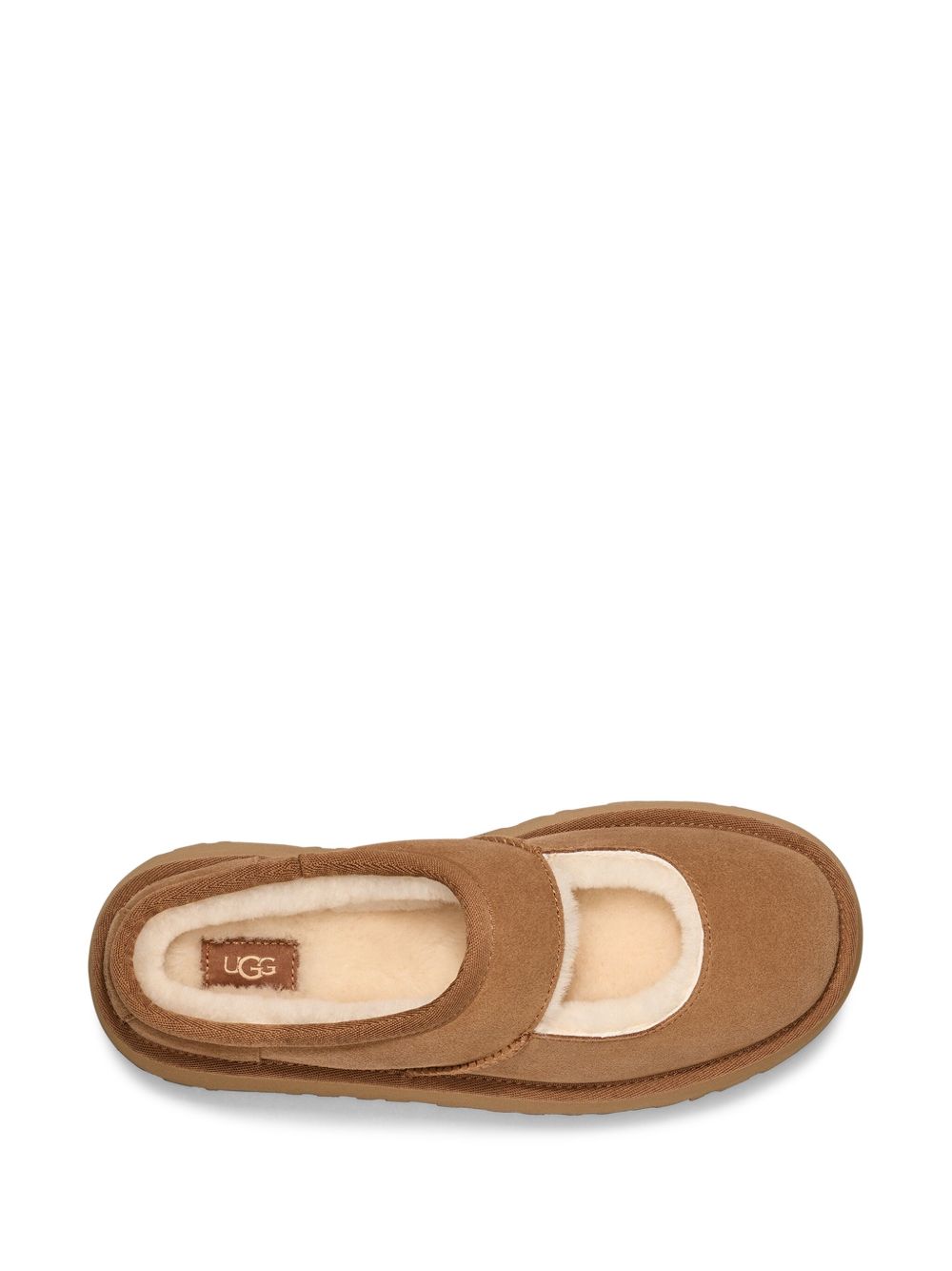 UGG حذاء فلات بيج