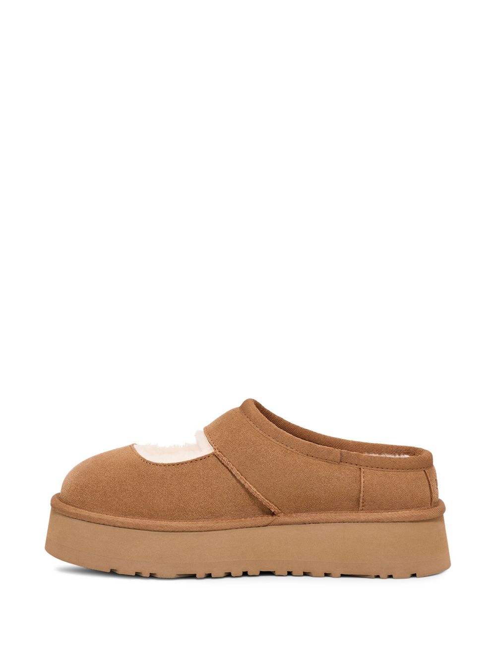UGG حذاء فلات بيج
