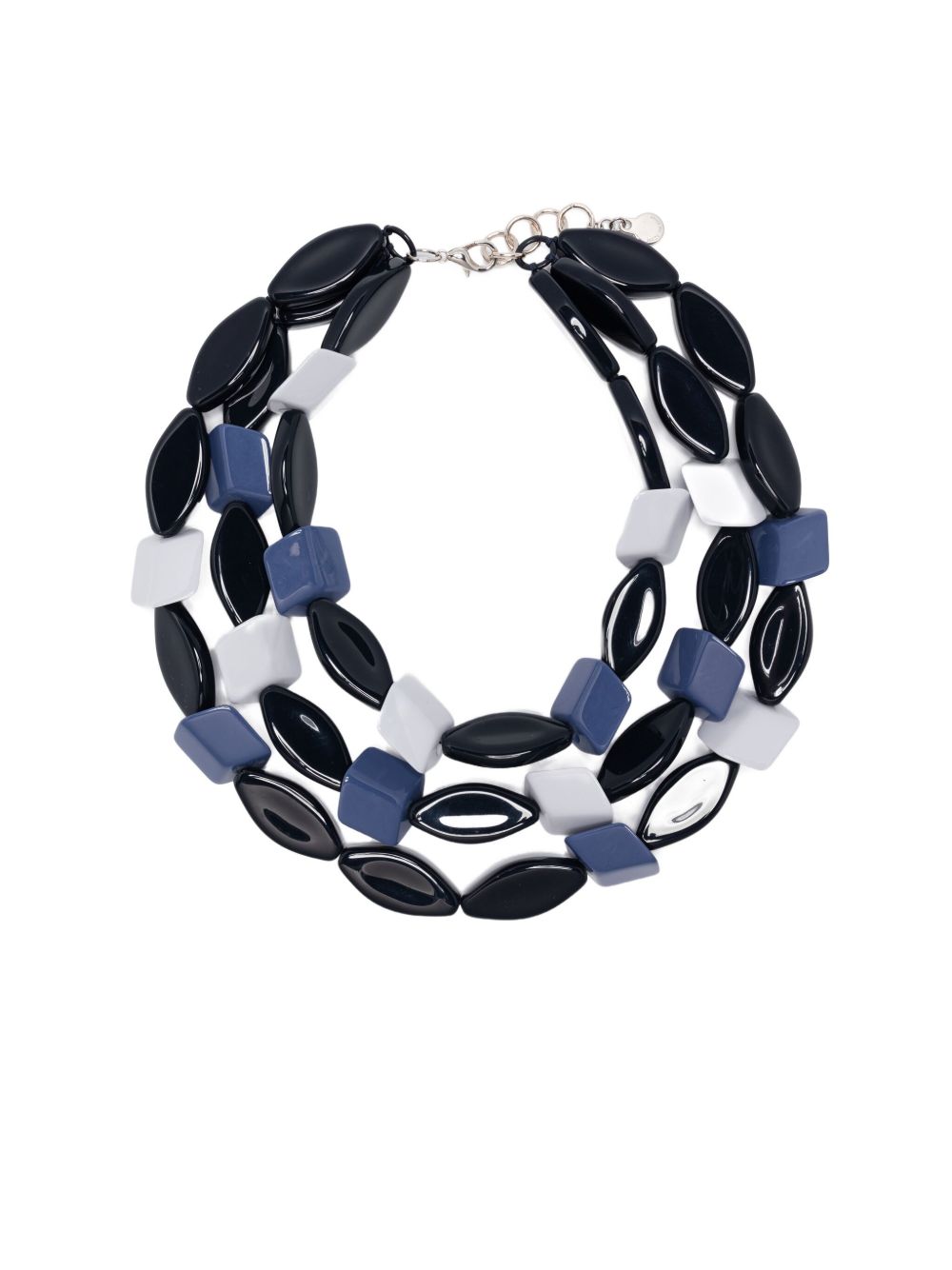 EMPORIO ARMANI EXCLUSIVE Multi-strand necklace with multi-shaped stones
