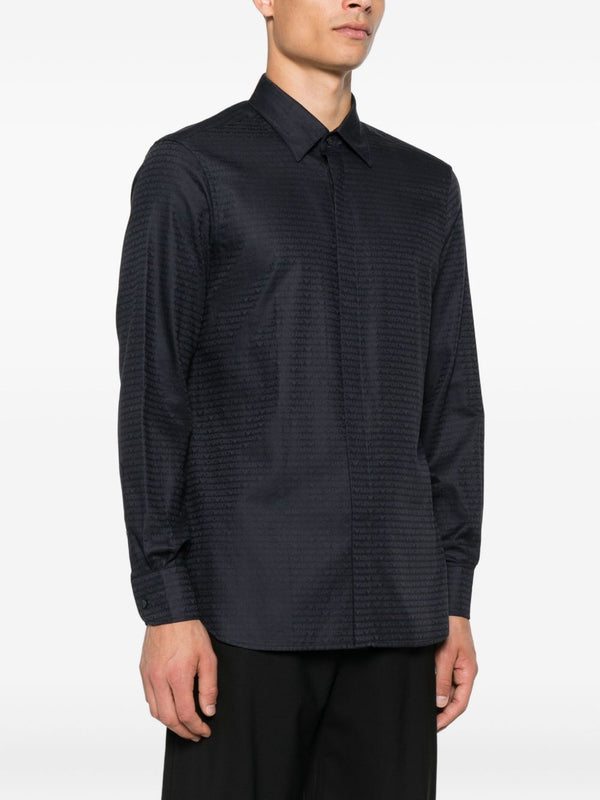 Emporio Armani Shirts Blue