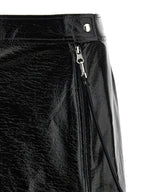 Courreges Pre Vynil midi skirt