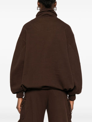 The Attico Sweaters Brown