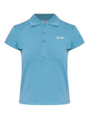 The Attico T-shirts and Polos Clear Blue