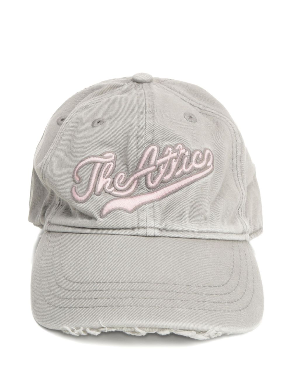 The Attico Baseball cap with embroidery