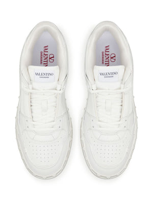 Valentino Garavani Freedots low-top leather sneakers