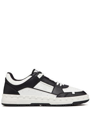 Valentino Garavani Low Top Freedots Sneaker In Calfskin