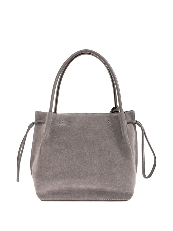 Tod's Drawstring Suede Tote Bag