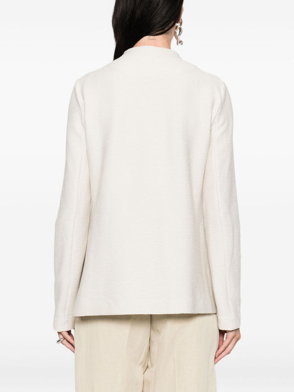Emporio Armani Asymmetric-fastening jacket