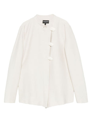 Emporio Armani Asymmetric-fastening jacket