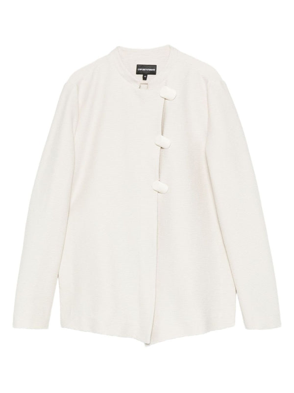 Emporio Armani Asymmetric-fastening jacket