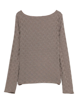 Emporio Armani Blouse with geometric pattern