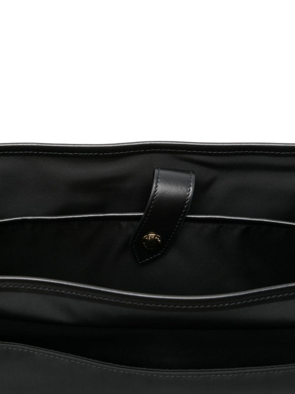 Tom Ford leather-trimmed nylon messenger bag